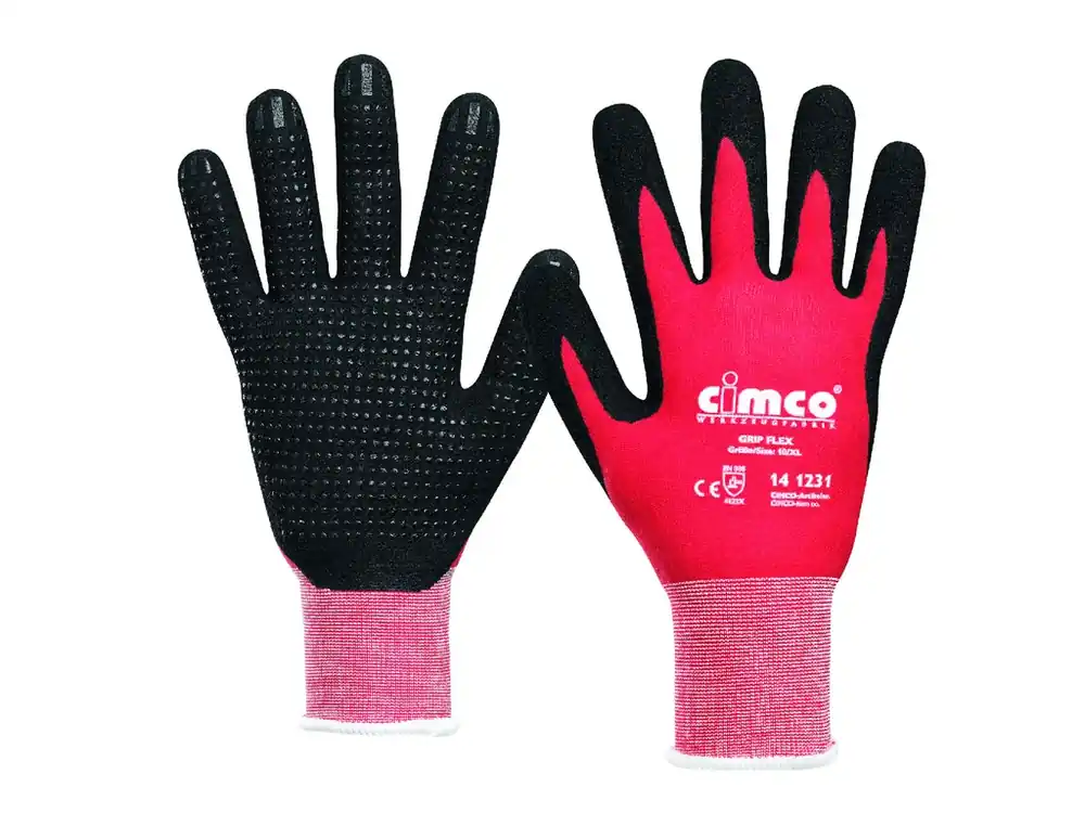 Velmi žádaný produkt | Ochranné pracovní rukavice GRIP FLEX, velikost 10 (1 pár)