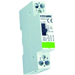 VSM220-20 12V AC Instalační stykač s manuálním ovládáním 2x20A - Ušetřete více