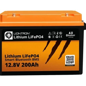 LIONTRON LiFePO4 12,8V 200Ah LXArctic smart BMS s Bluetooth - Marine IP67 LISMART12200LX-MA | Ušetřete