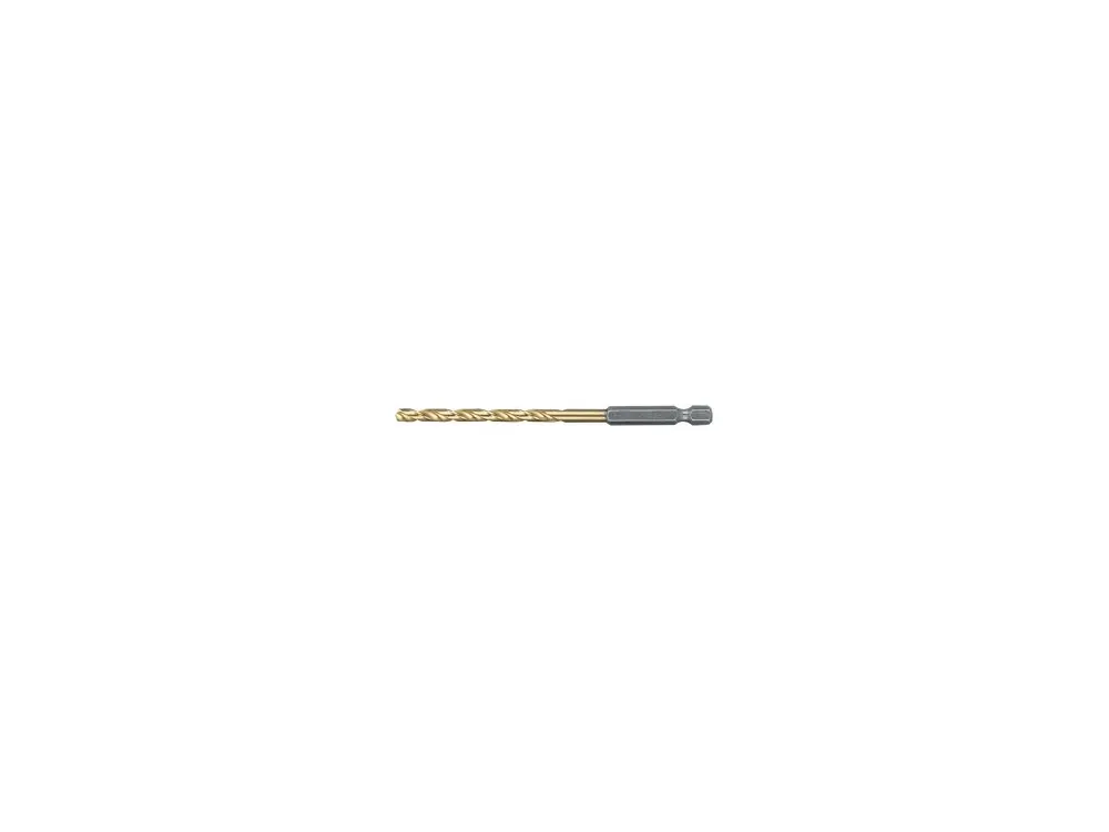 vrták do kovu HSS-TiN 10x87/130mm, stopka HEX 1/4" - Nově přidáno