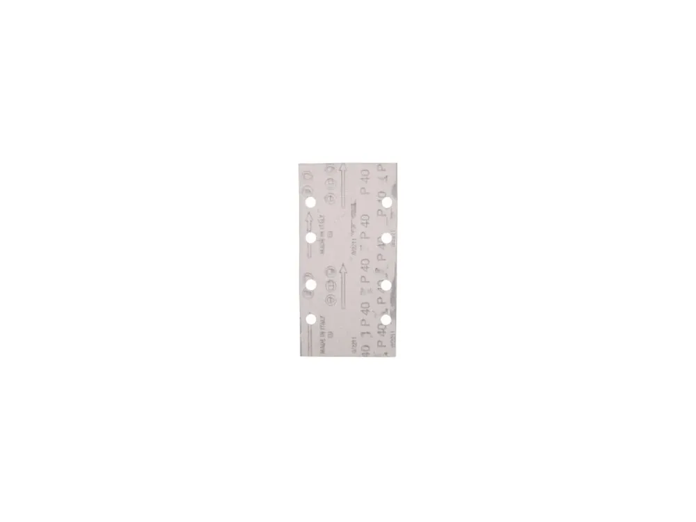 papír brusný suchý zip 93x185mm 8 děr K40, 10ks - Oblíbený u zákazníků