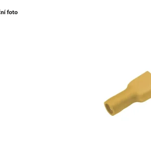 Celoizolovaný konektor Cu 4-6/4,8x0,8 mm, žlutá (100 ks) | Oblíbený produkt