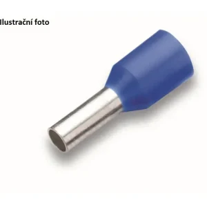 Bezpečná platba | Izolovaná dutinka Cu 2,5/8 mm, modrá (100 ks)