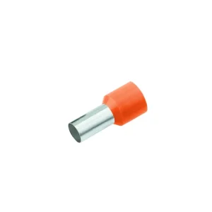 Bezpečný nákup - Izolovaná dutinka Cu 4/12 mm, oranžová (100 ks)