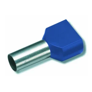 Cenový hit - Izolovaná dvojitá dutinka Cu 2 x 0,75/8 mm, modrá (100 ks)