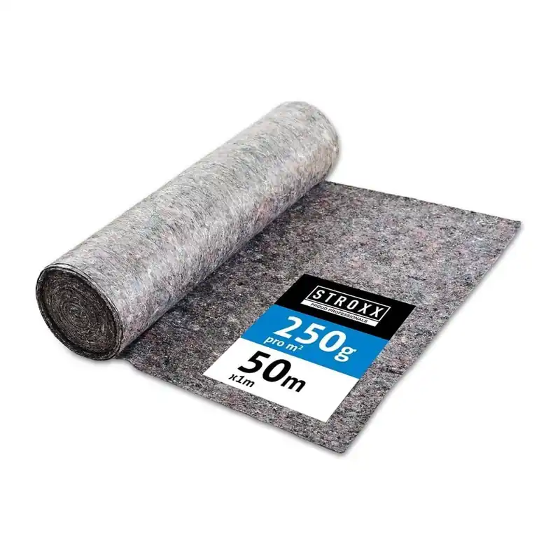 Malířský zakrývací filc, role 50 m, 250 gramů/m2 - Objednat online