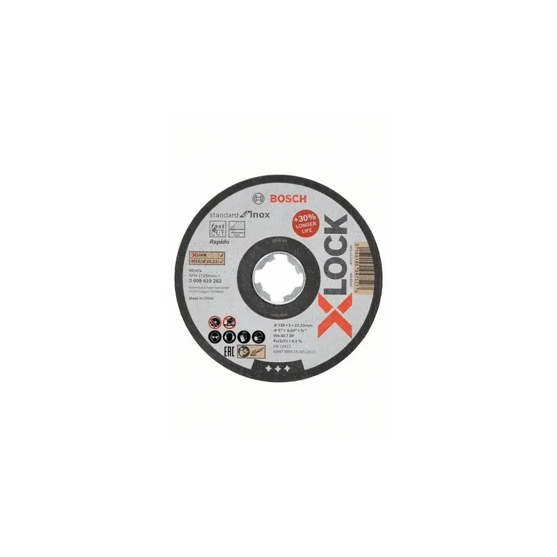 Řezný kotouč Bosch WA 60 T BF pro nerez 1 mm, 125 x 22,23 mm - Cenová bomba