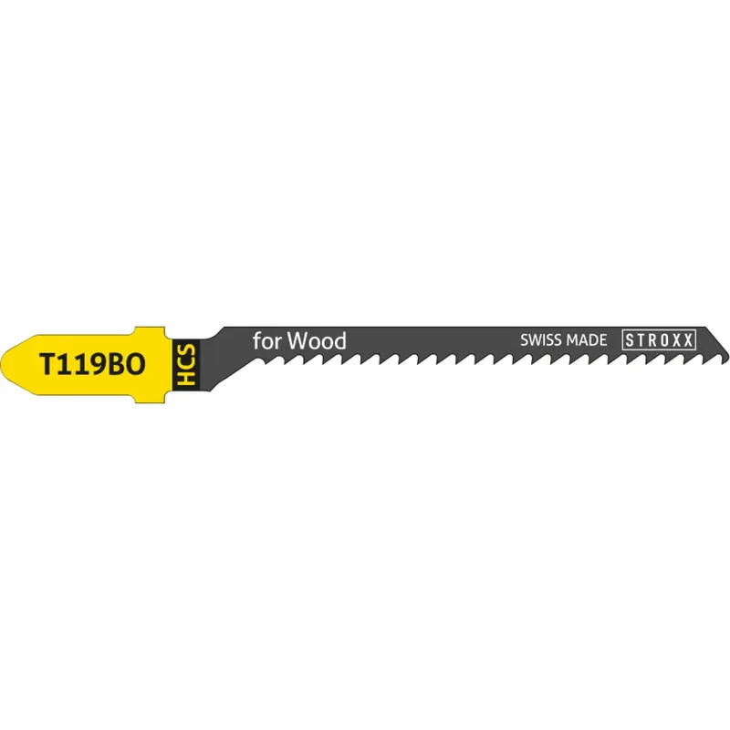 Časově omezená nabídka | Set plátků STROXX pro přímočaré pily HCS T 119 B, pro dřevo 2-15 mm, (5 ks)