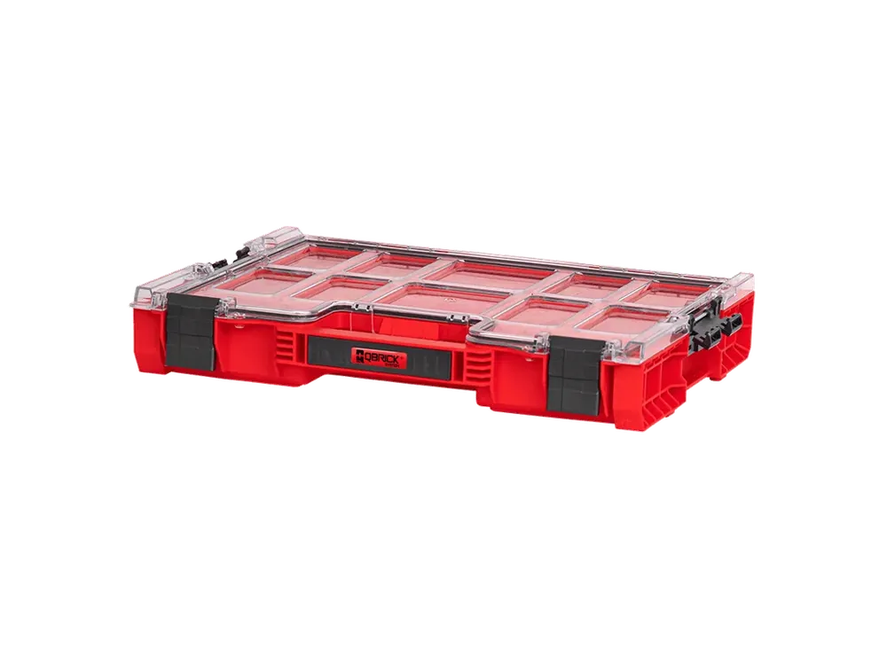 Box na nářadí QBRICK SYSTEM PRO Organizer 200 RED Ultra HD - 45,2 x 35,8 x 7,9 cm - Nabídka končí brzy