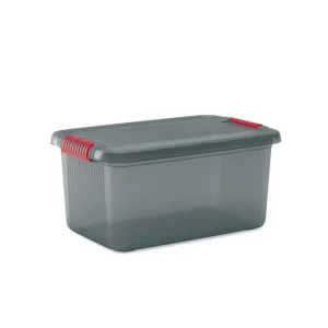 Mezi nejprodávanějšími - Plastový úložný box K-Latch L, objem 43l, 59 x 39 x 28 (výška) cm, šedý