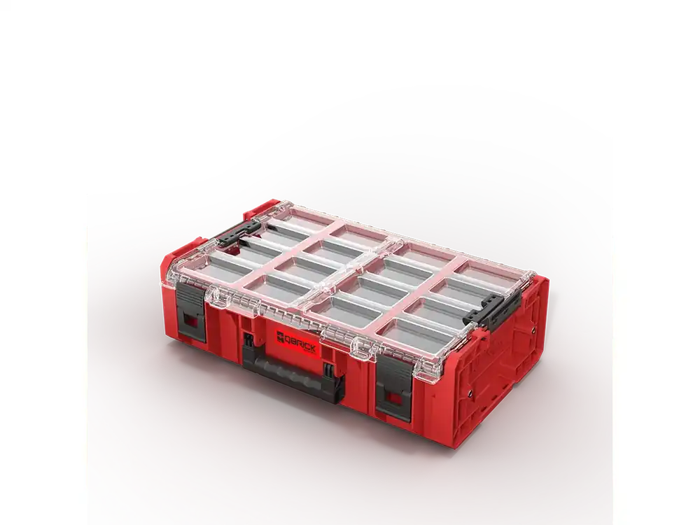 Snadné vrácení - Box na nářadí QBRICK SYSTEM ONE Organizer 2XL 2.0 RUHD včetně sady konektorů