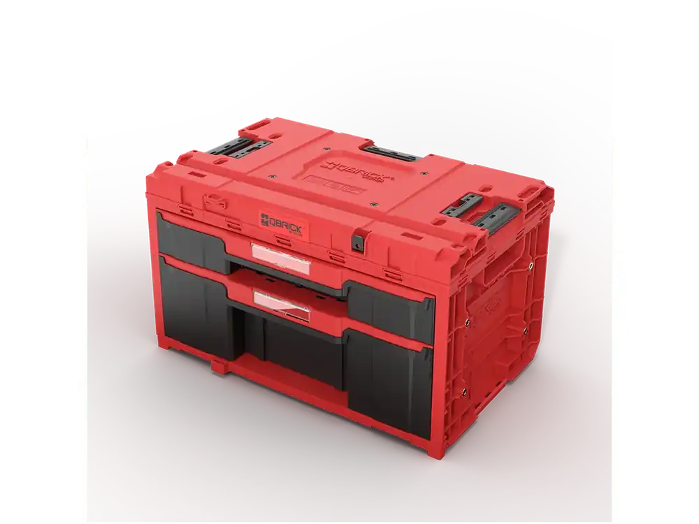 Box na nářadí QBRICK SYSTEM ONE Drawer 2 Plus Toolbox 2.0 Basic Red Ultra HD | Nově v nabídce