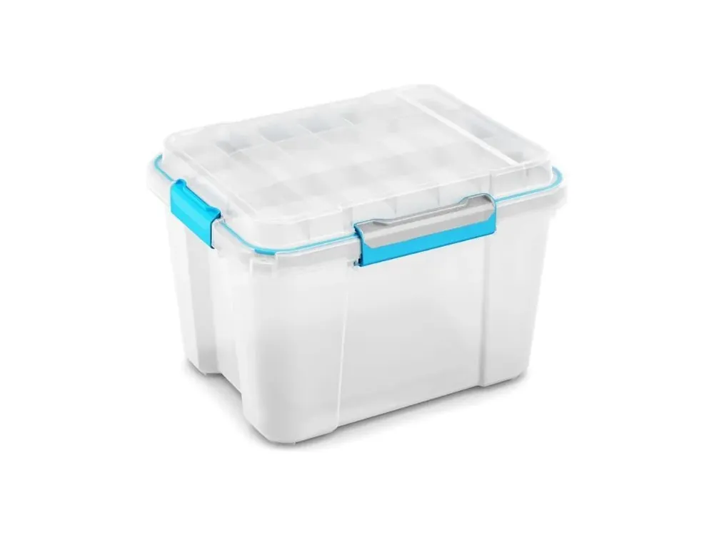 Vodotěsný box 49,5x39x34 bílý M - Tovární cena
