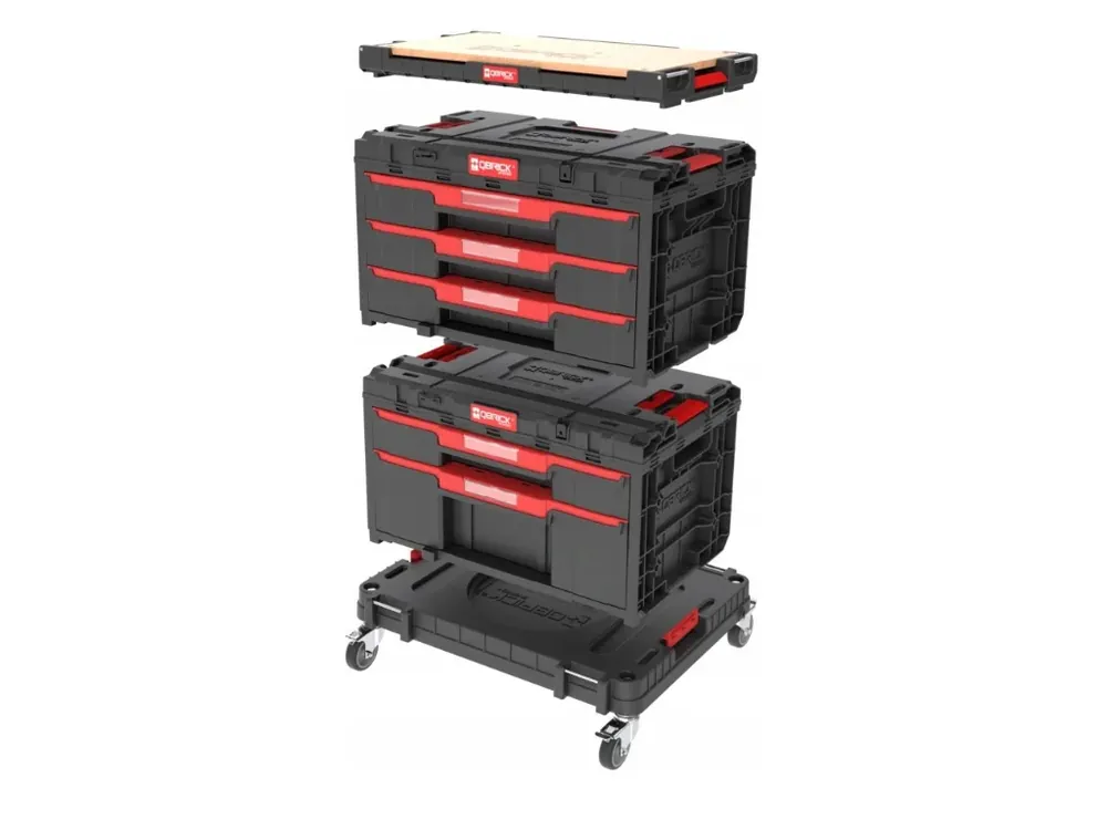 QBRICK SYSTEM ONE Workshop drawers set 4 - Mezi nejprodávanějšími