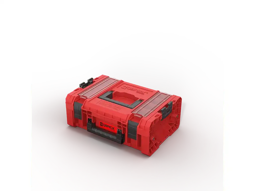 Box na nářadí QBRICK SYSTEM PRO Technician Case 2.0 Profi RED Ultra HD | Prémiová kvalita