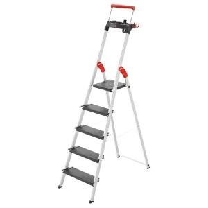Přidat do košíku - Skládací schůdky Hailo L100 topline, 5 stupňů