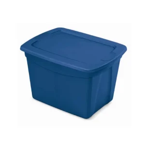Cenový hit | Plastový box TOTE s víkem, 68 l, modrý