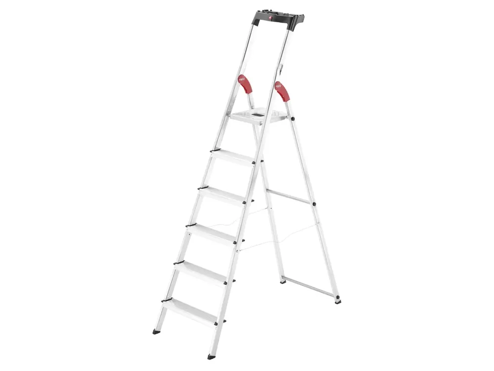 Skládací schůdky Hailo L60, 6 stupňů - Snadný nákup