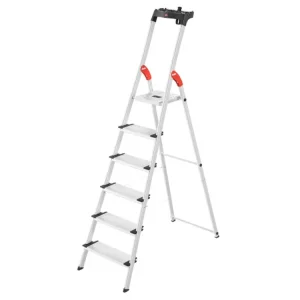 Doprodej zásob | Skládací schůdky Hailo L80 comfortline, 6 stupňů