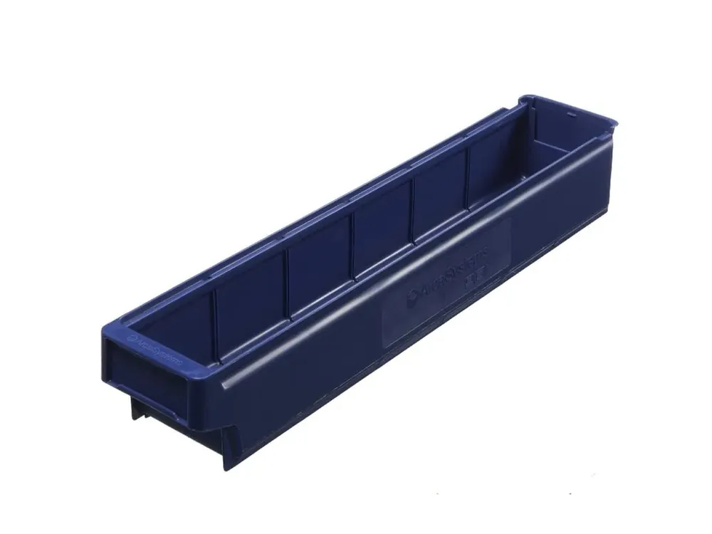 Zásuvný box, 600 x 115 x 100 mm, modrý, bal. 16 ks | Poslední příležitost