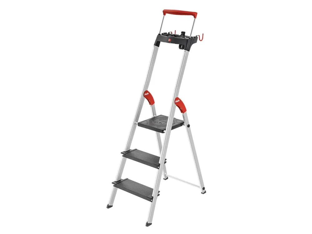 Připraveno k odeslání - Skládací schůdky Hailo L100 topline, 3 stupně