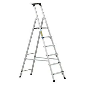 Ihned k objednání - PROFI hlinikové schůdky střední intenzita, ZARGES Scana S, 6 stupňů