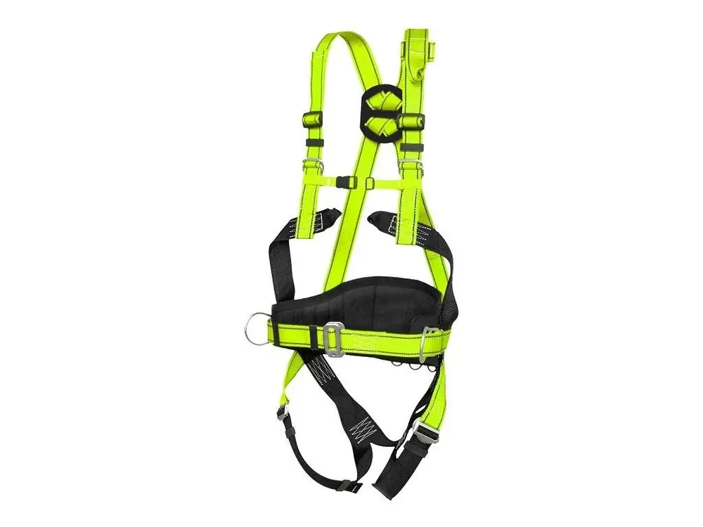 Tovární cena | Bezpečnostní postroj P-50, černo-žlutý (Hi-vis), vel. M-XL