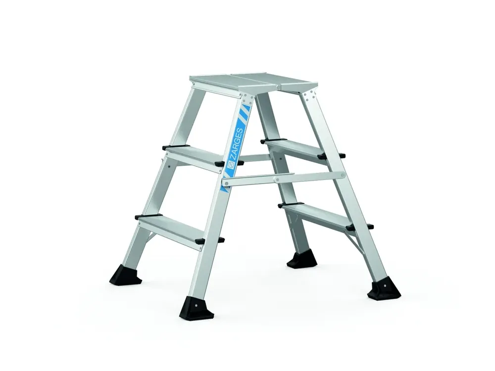 Schůdky XLStep P, 3 stupně, 880x815 mm - Profesionální kvalita