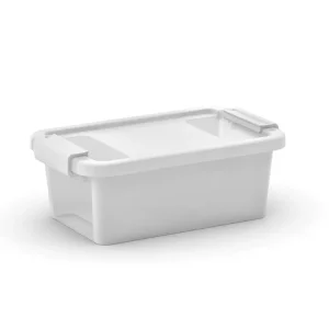 Plastový úložný box BI, objem 3l, 26,5 x 16 x 10 (výška) cm, bílý | Cena od výrobce