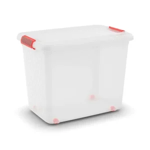 Plastový úložný box K-Latch XXL, objem 69l, 59 x 39 x 45 (výška) cm, bílý | Zbývá jen pár kusů
