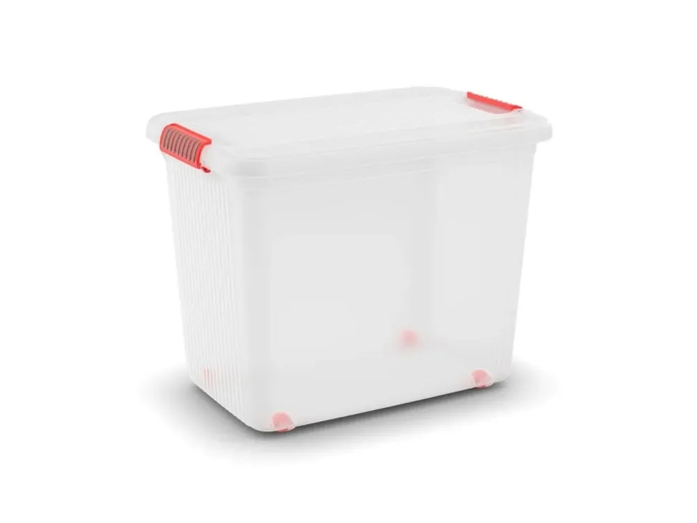 Plastový úložný box K-Latch XXL, objem 69l, 59 x 39 x 45 (výška) cm, bílý | Zbývá jen pár kusů