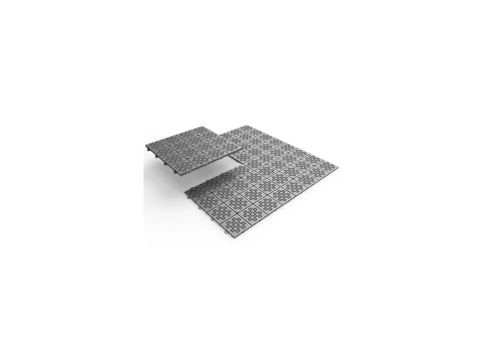 Plastová garážová podlahová dlaždice ATENA 30,5 x 30,5 x 1,3 cm, šedá, balení 11 ks - Velmi oblíbený produkt