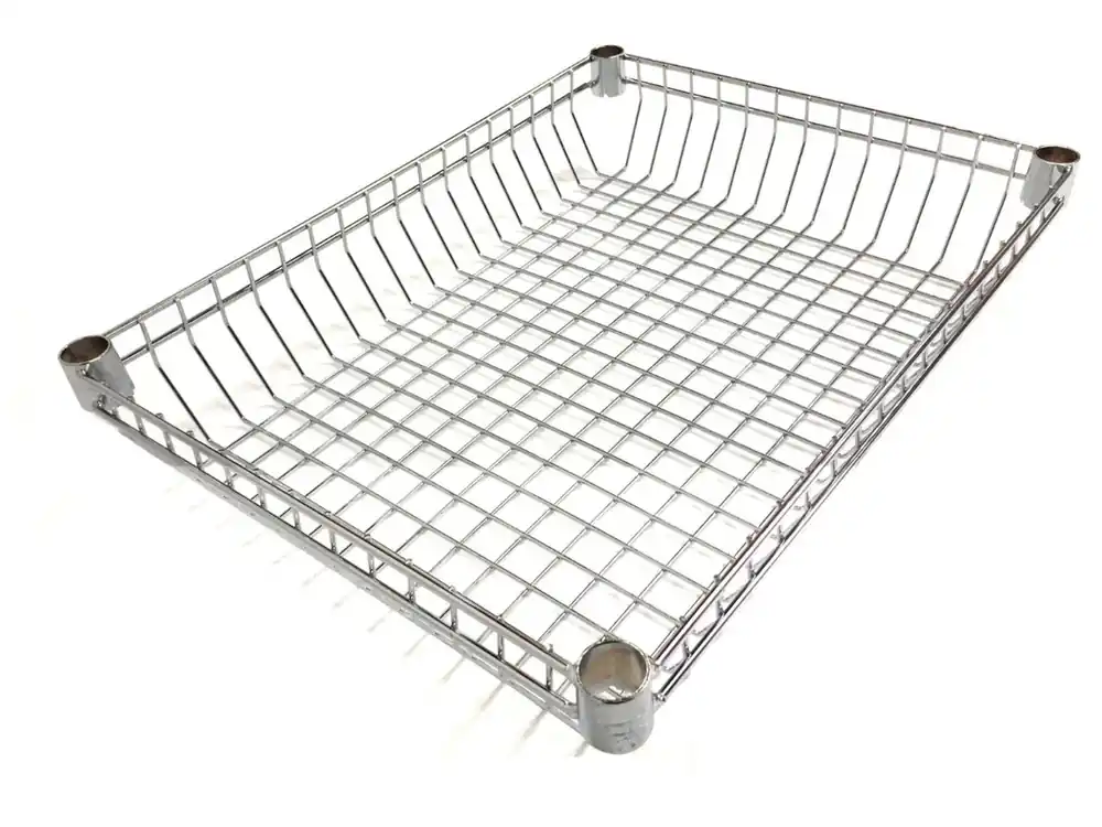 Top produkt | Police pochromovaná - košová 46 x 61 cm