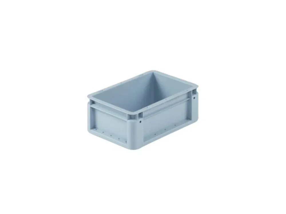 Akce - Plastové přepravky PP Silverline, v x š x h 420 x 600 x 400, 80 l