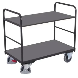 Policový vozík, do 250 kg, 2 police (119 x 78 cm), Variofit, do 250 kg, modrá/antracit - Objednat nyní