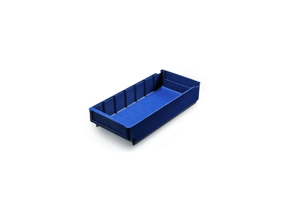 Už jen pár kusů | Zásuvný box, 400 x 188 x 82 mm, modrý, bal. 20 ks