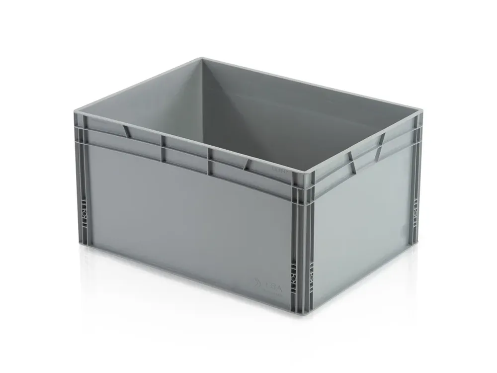Plastová EURO přepravka 172 l, 42 x 80 x 60 cm, plný úchyt | Outlet