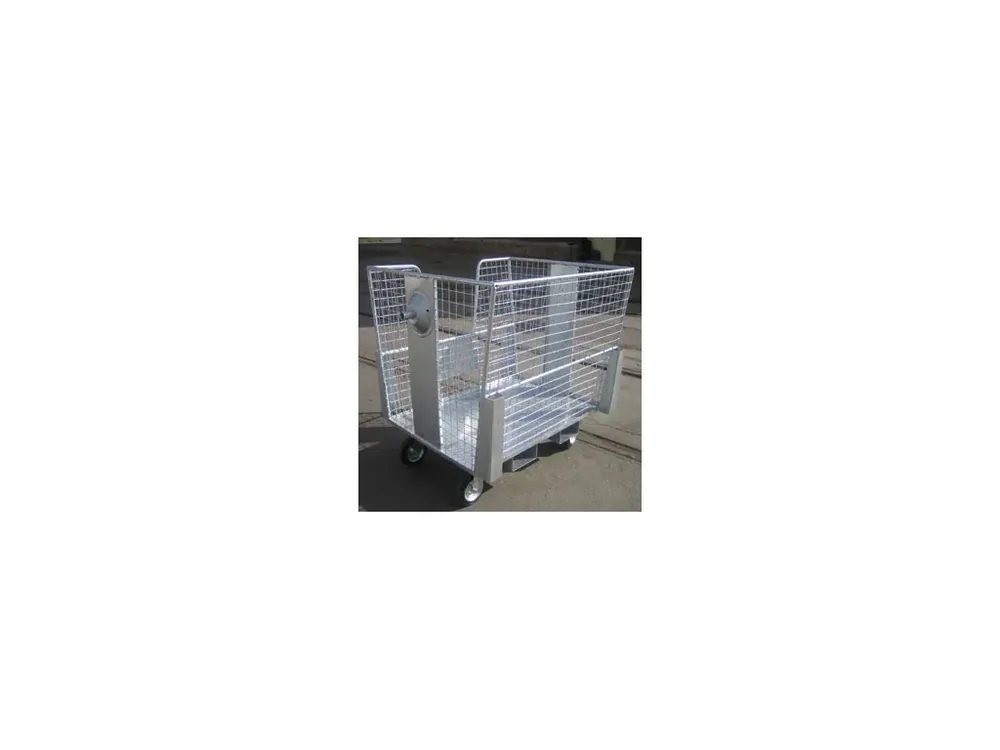 Pojízdný síťový box 1160x1000x1190 mm, pozink - Super nabídka