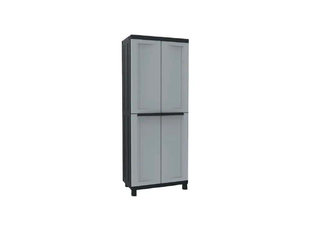 Koupit online | Vysoká plastová skříň, dělená, 170x68x39 cm