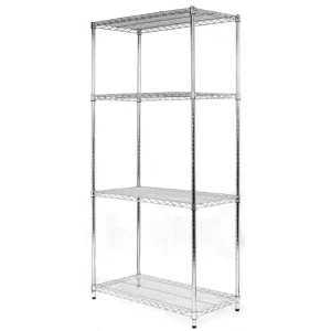 Zvýhodněná cena - Potravinářský regál 1820 x 610 x 1520 mm, 4 police + doplněk produktu + Odlamovací nůž STANDMAR zdarma