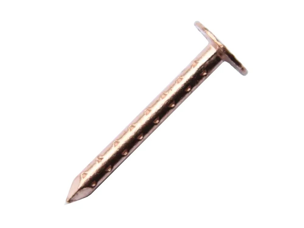 Právě přidáno | Cu měděné hřebíky do krytiny lepenkové 2,8 x 25 mm - 1 kg