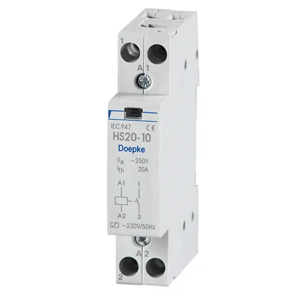 DOEPKE 09980442 Instalační stykač HS 1-230AC/20-10, 20 A, 230 V AC, kontakty 1x spínací | Výprodej