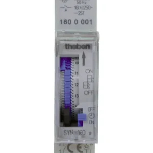 Právě uvedeno na trh - THEBEN 1600001 Analogové spínací hodiny SYN 160 a