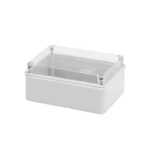 Nově přidáno - GEWISS GW44426 Rozbočovací krabice a krabice pro el. zařízení s transparent. víkem, IP56, 150x110x70mm