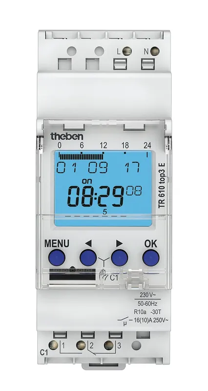 THEBEN 6100087 Digitální spínací hodiny TR 610 top3 E | Nízká cena