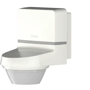 Výborné hodnocení - THEBEN 1010110 TECTA D280i WH Pohybové čidlo, venkovní, nástěnná montáž, rozsah detekce 280°, dosah 24 m, IP55, Bluetooth, bílá