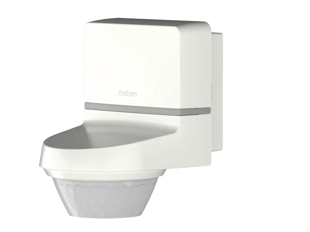 Výborné hodnocení - THEBEN 1010110 TECTA D280i WH Pohybové čidlo, venkovní, nástěnná montáž, rozsah detekce 280°, dosah 24 m, IP55, Bluetooth, bílá
