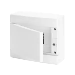 Top produkt - GEWISS GW40065BS Rozvodnice 40 CD na omítku, 12M, IP40, vč. svorkovnice, bílá, s dvířky