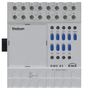 Oblíbený u zákazníků | THEBEN 4930225 Spínací aktor RME 8 S KNX
