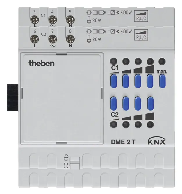 THEBEN 4930275 Stmívací aktor DME 2 T KNX | Skvělé hodnocení